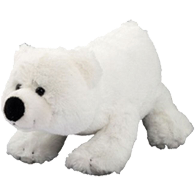 Peluche Ours Polaire Blanc 16 Cm