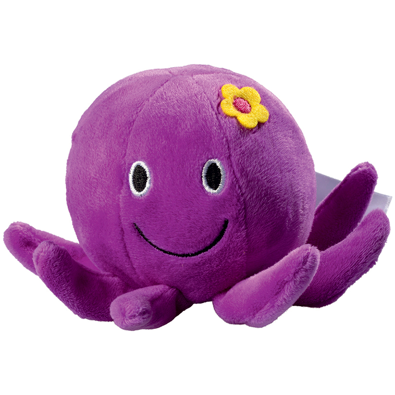 Peluche pieuvre
 violet 9 cm