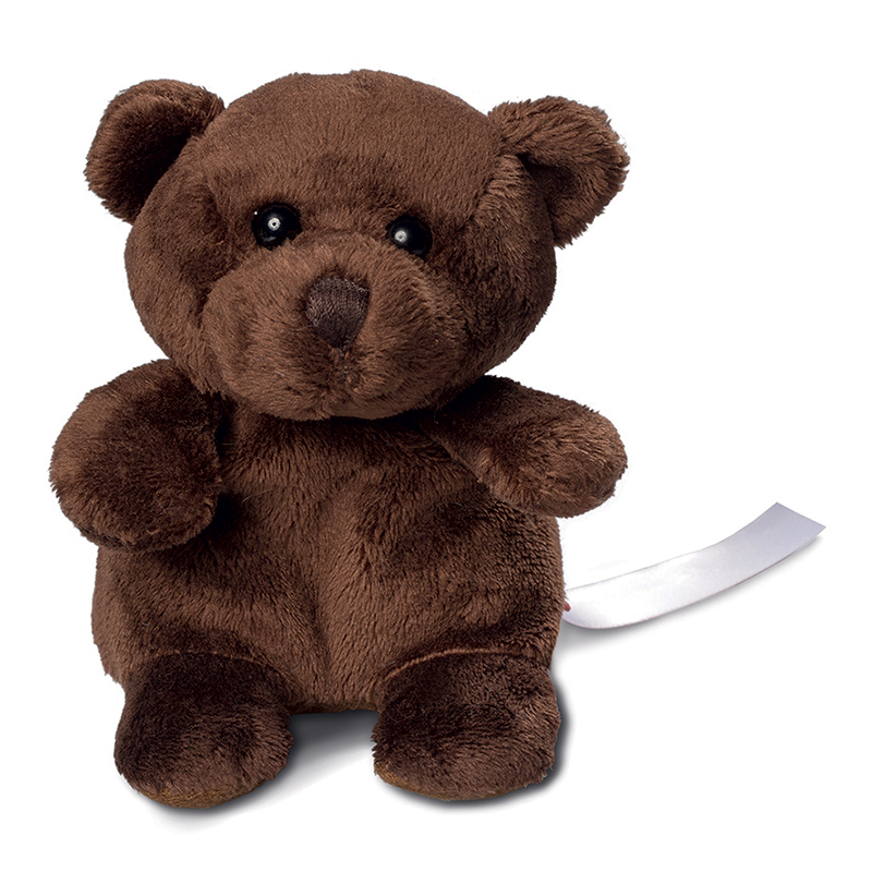 Peluche ours
 brun 12 cm