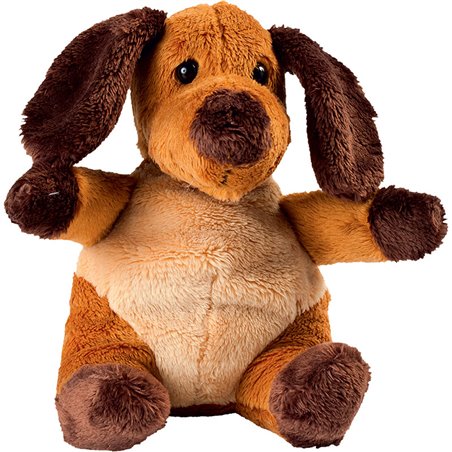 peluche chien marron