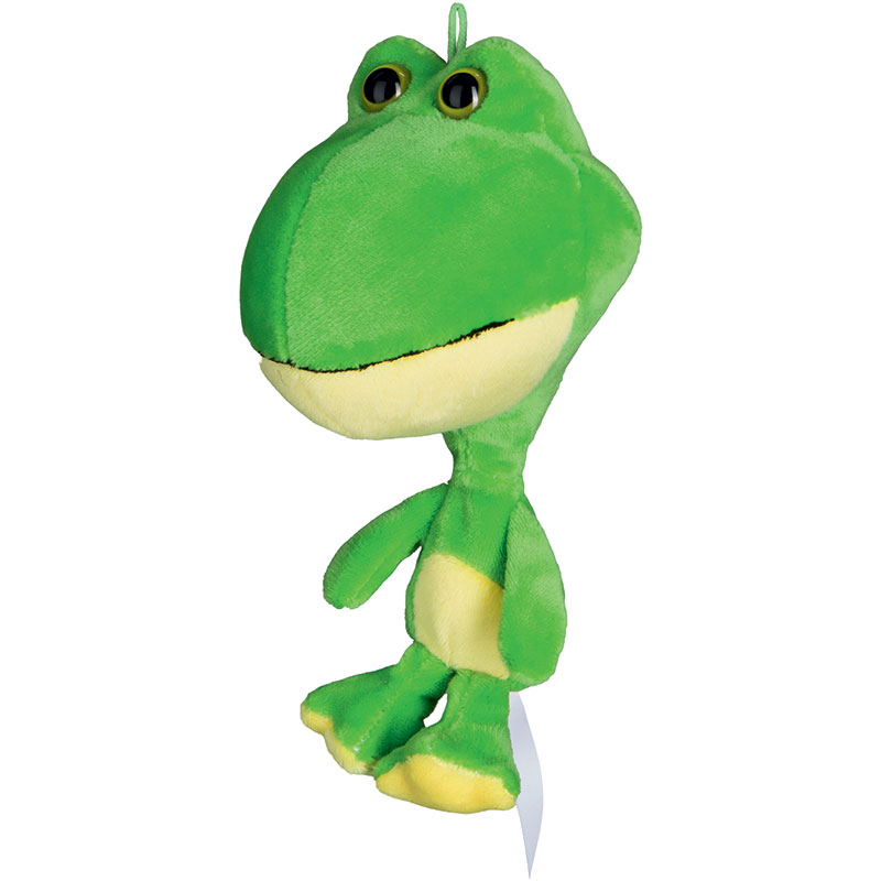 Peluche grenouille
 vert 21 cm