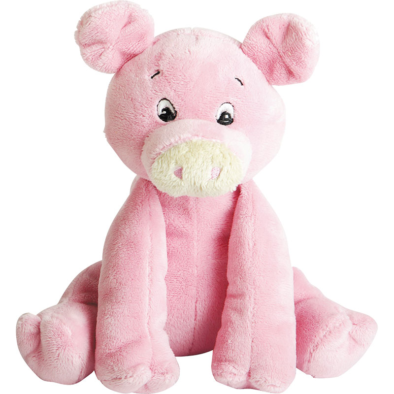 Peluche cochon
 rose 17 cm