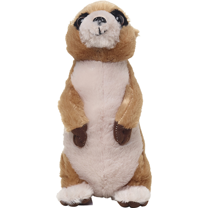 Peluche suricate
 brun 21 cm