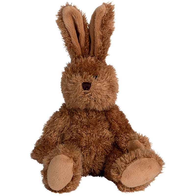 Peluche lapin
 brun 29 cm