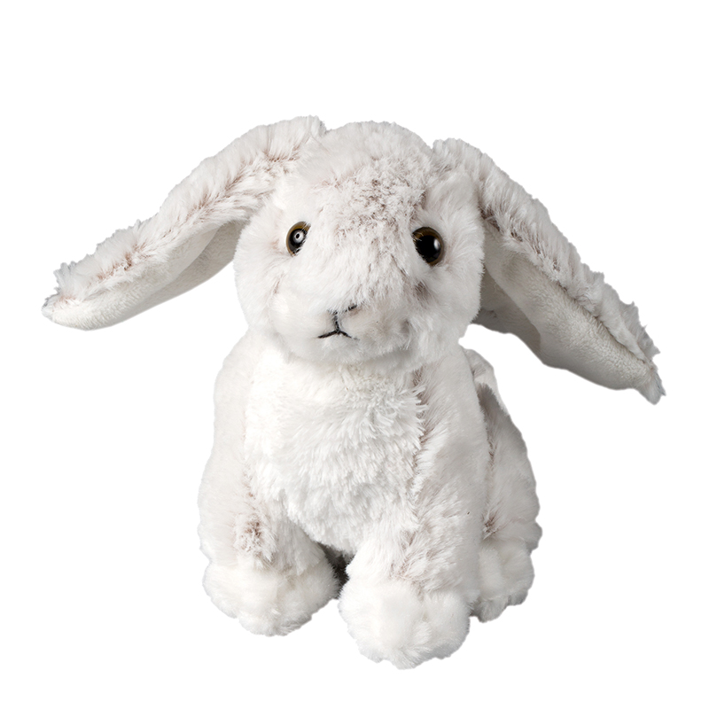 Peluche lapin
 blanc 14 cm