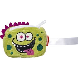 Peluche Porte Monnaie monstre vert 10 cm