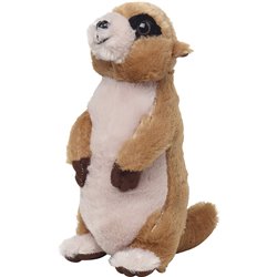 Peluche suricate
 brun 21 cm