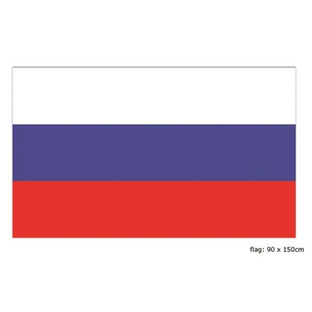 Drapeau Russie 90 X150 Cm Facile A Porter