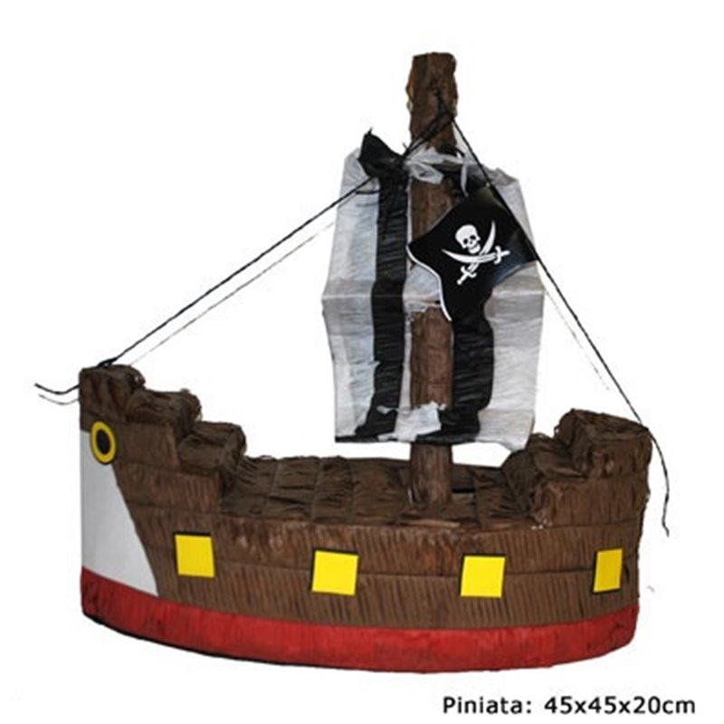 Pinata Bateau Pirates 40 cm