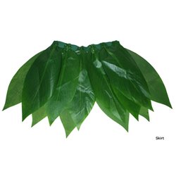 Jupe tahiti feuille de bananier