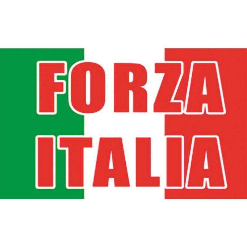 Drapeau "Forza Italia"