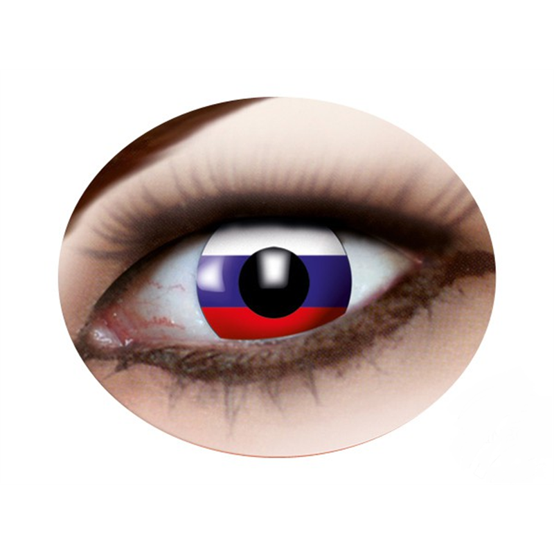 Lentilles de Contact Drapeau de Russie