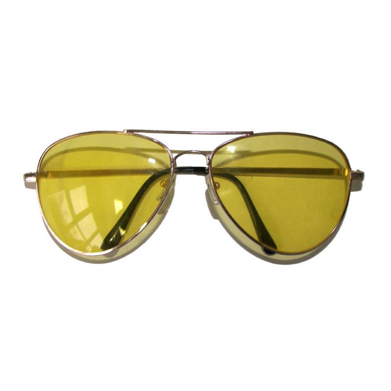 Lunettes aviateur chrome