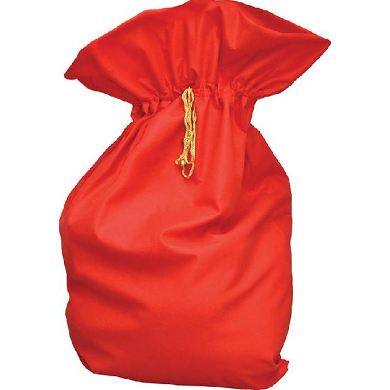 Sac de Père Noël Rouge en Feutrine