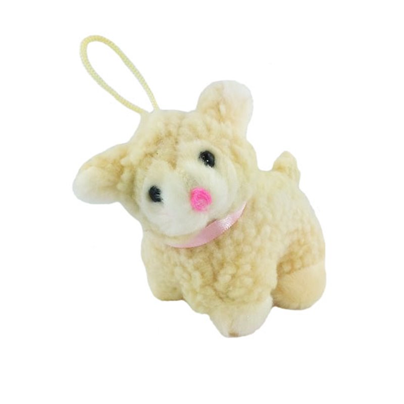 Porte-clés Peluche Brebis 10 cm