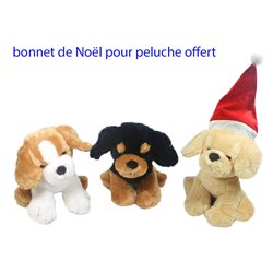 Peluche Chiot 25cm