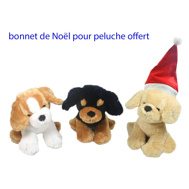 Peluche Chiot 25cm