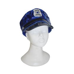 Casquette de policière bleu