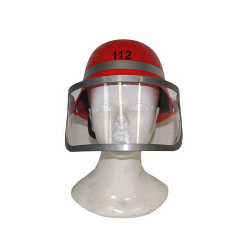 Casque de pompier avec visière