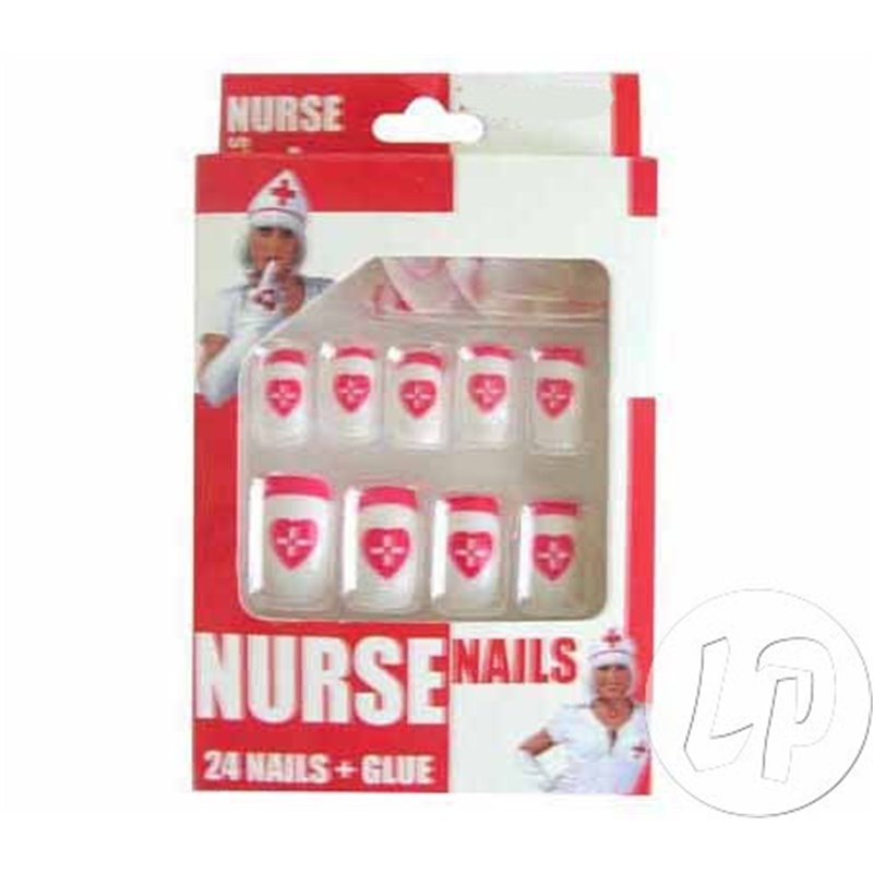 Faux ongles infirmière (lot de 24)