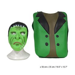 Set Frankenstein pour Enfant Composé d'un Torse et d'un Masque