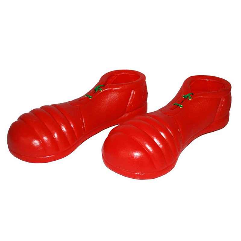 Paire de Chaussures Clown Rouge pour Adulte