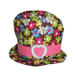 Chapeau de femme Flower Power