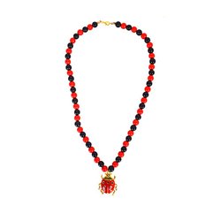 Collier Coccinelle en Plastique