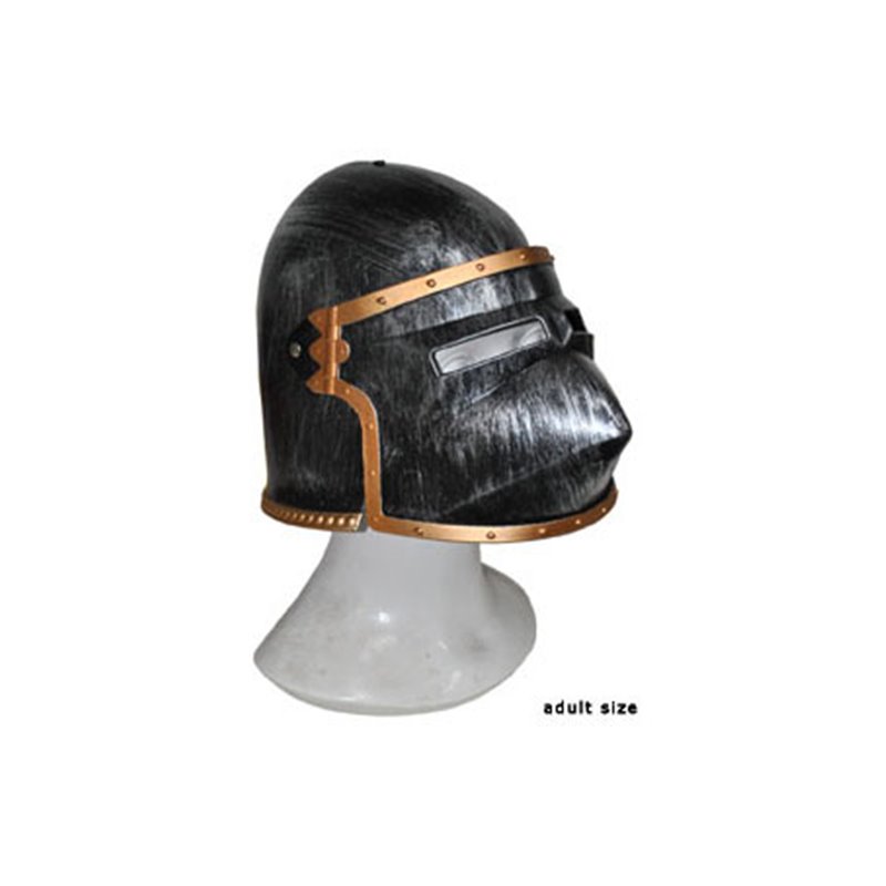 Casque de Chevalier avec Visière Pointue