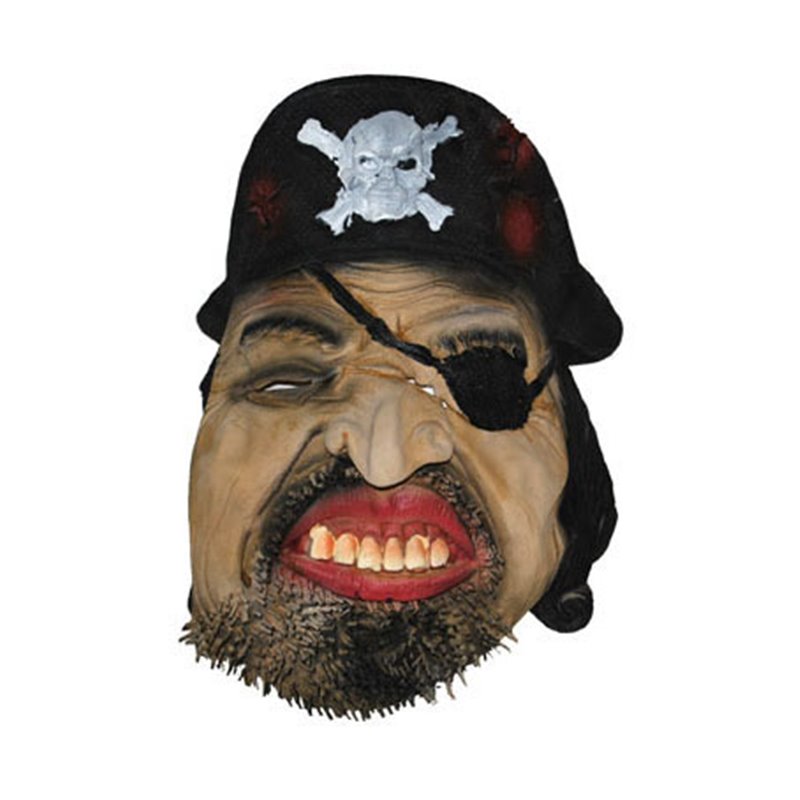 Masque en latex de pirate