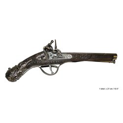 Pistolet de capitaine pirate de 27cm