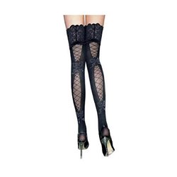 Paire de bas sexy pour femme Noir