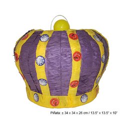 Pinata couronne de rois 34cm