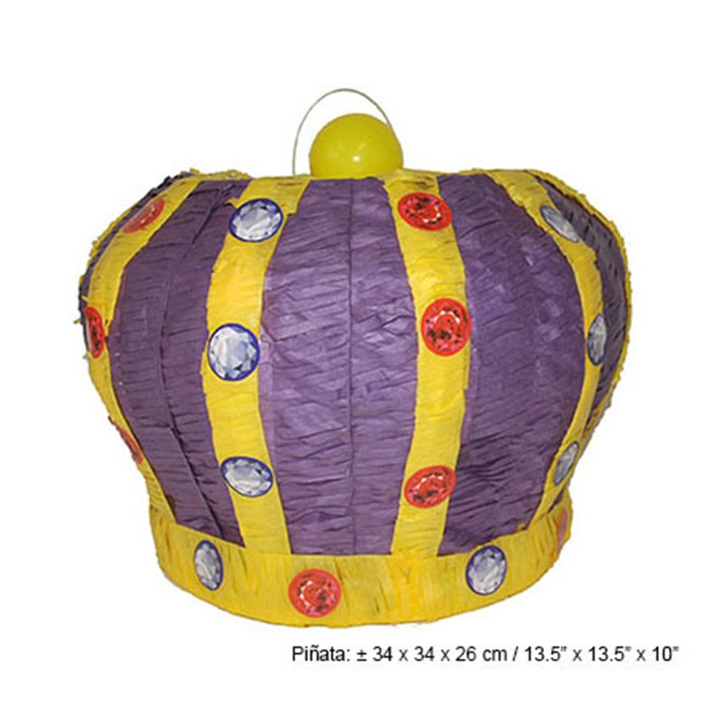 Pinata couronne de rois 34cm