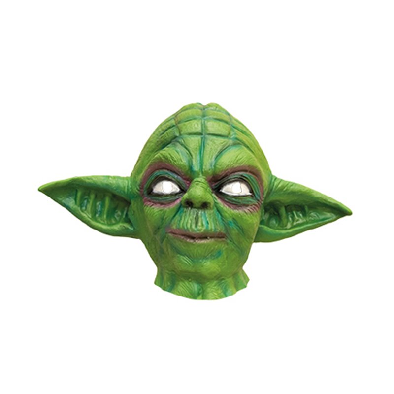 Masque Alien Yoda Vert en Latex