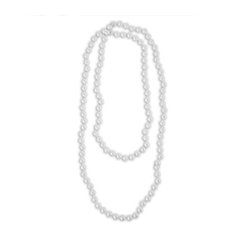 Collier de perles en plastique 1m60