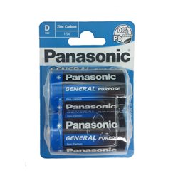 Lot de 2 piles LR20 Panasonic