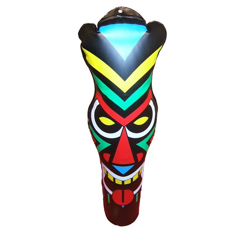 Tiki totem Tahiti Hawaï gonflable