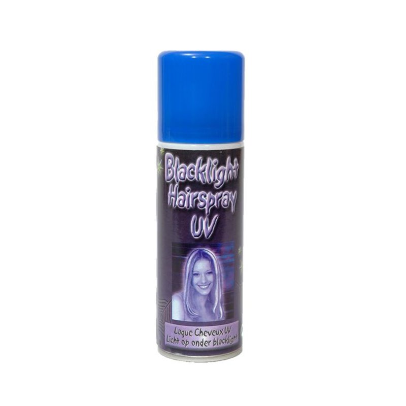 Bombe Transparente Fluorescente Bleu pour Cheveux