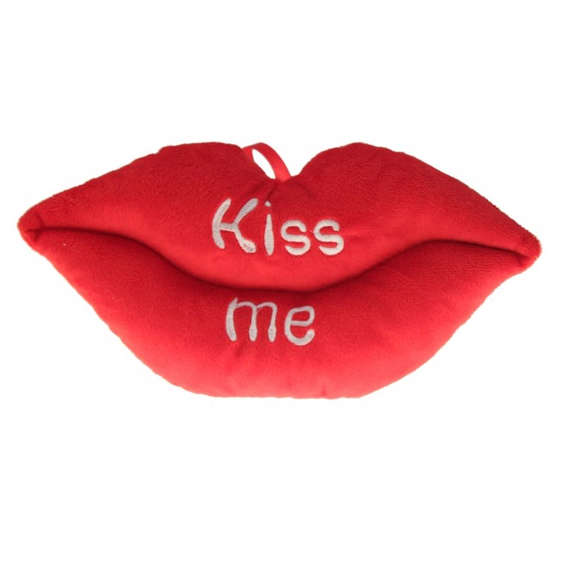 Coussin Peluche "Kiss Me" 25 cm