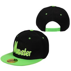 Casquette Monster Noir & Vert