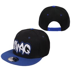 Casquette Noir et Bleu "Swag"