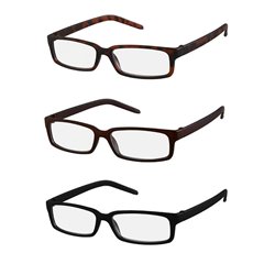 Paire de lunettes de vue rectangle Mix