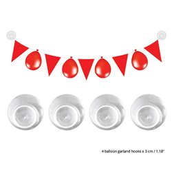 Kit fixation pour guirlande et ballons 3cm