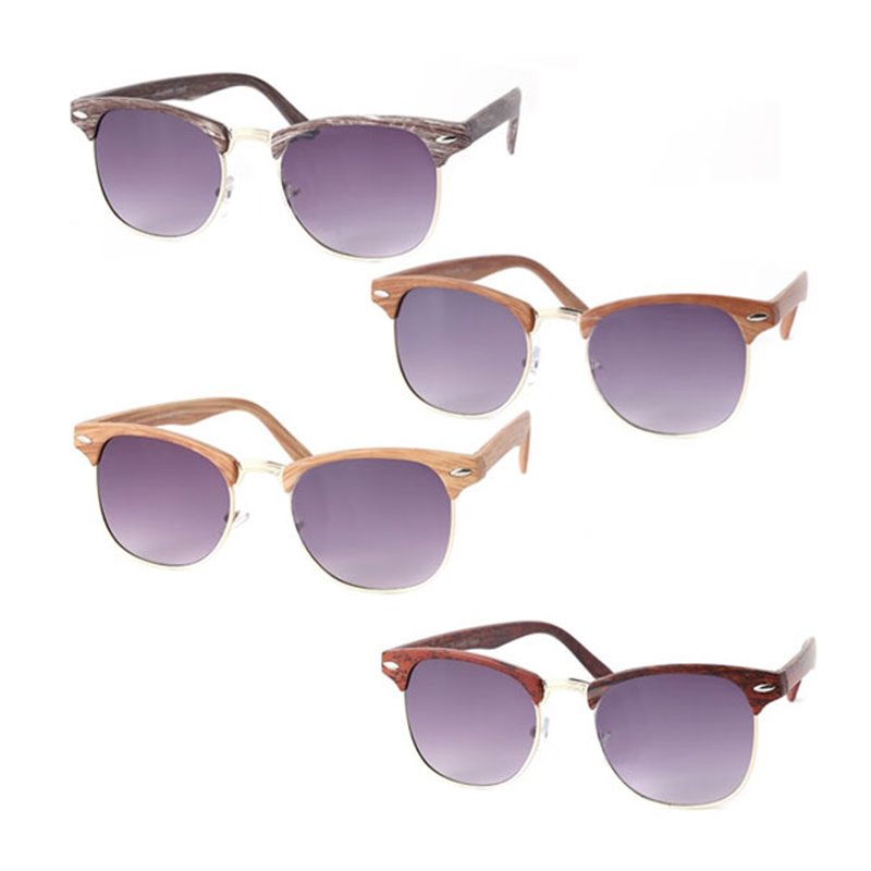 Lunettes de soleil Viper monture bois Mix