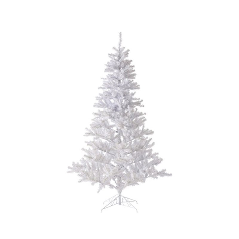 Sapin de Noël Épais Artificiel Blanc 120 cm et 180 Branches