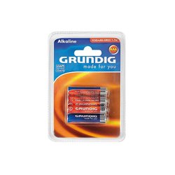 Lot de 4 Piles Alcalines Grundig