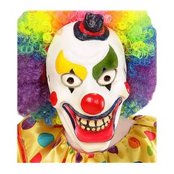 Demi-Masque Cruel de Clown en Latex