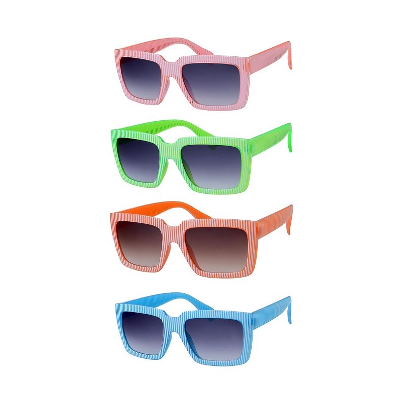 Lunettes de Soleil A-60597 à Monture aux Couleurs Différentes