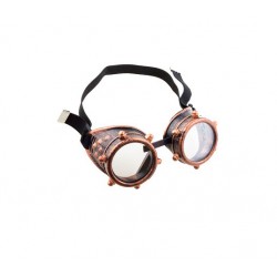 Lunettes Steampunk à Finition Cuivre